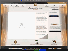 Tablet Screenshot of hotelmarconimilan.com